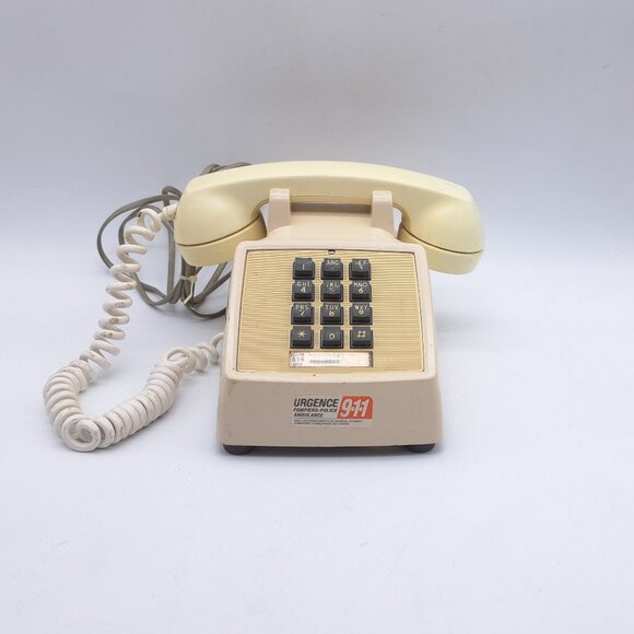 Vintage Push Button Phone by Northern Telecom QSQM2500AX - Picture 1 of 11